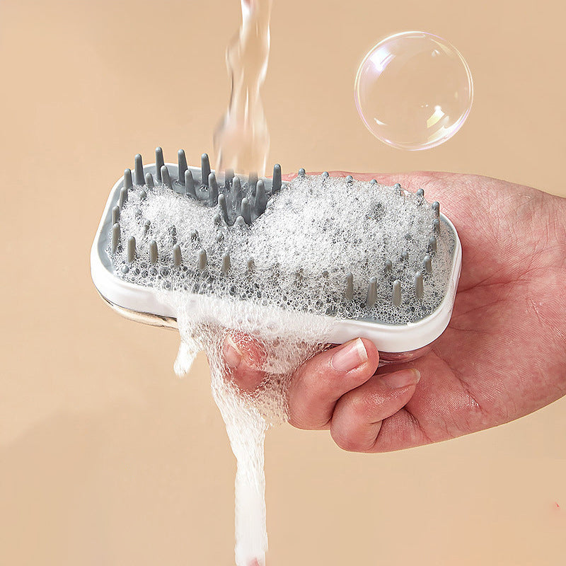 Silicone Pet Bath and Massage Cleaning Brush