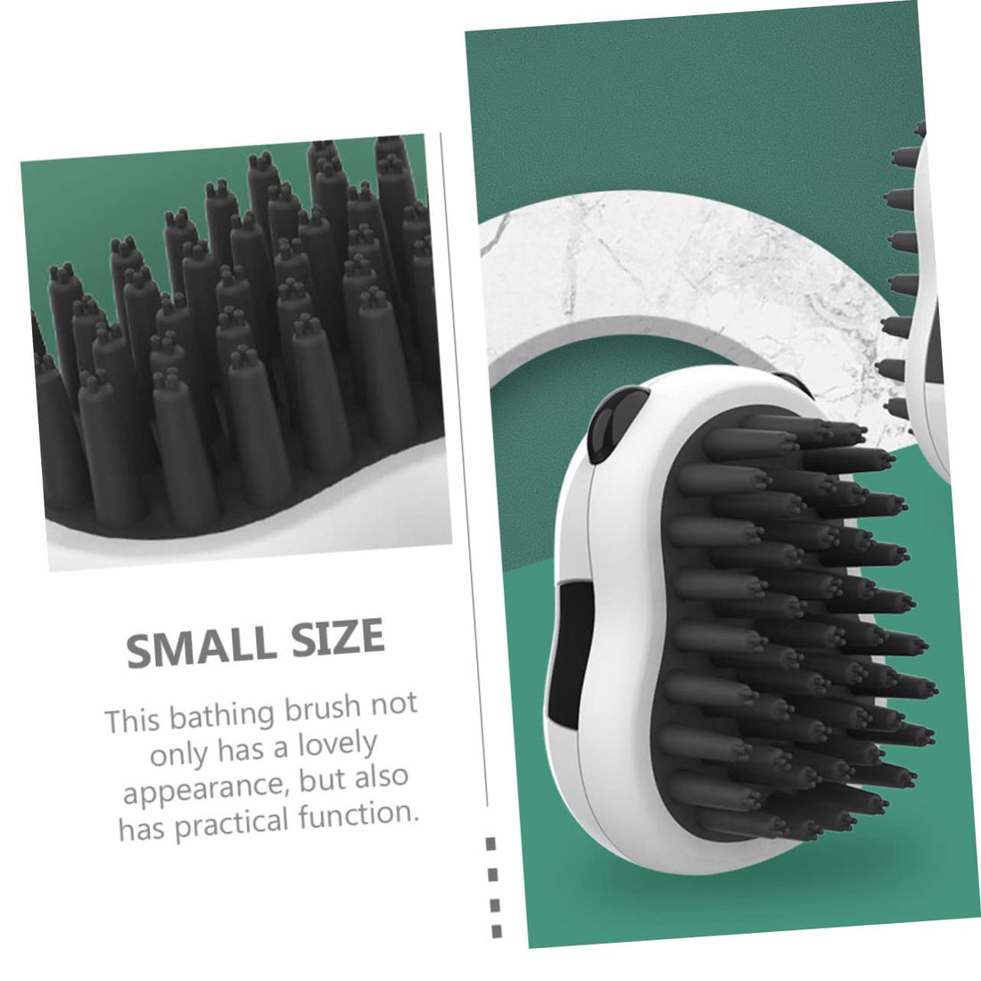 Pet Bath Grooming Brush Hair Removal Silicone Cleaning Glove