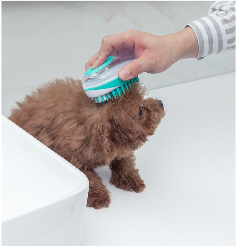 Pet Bath Massage Brush For Grooming