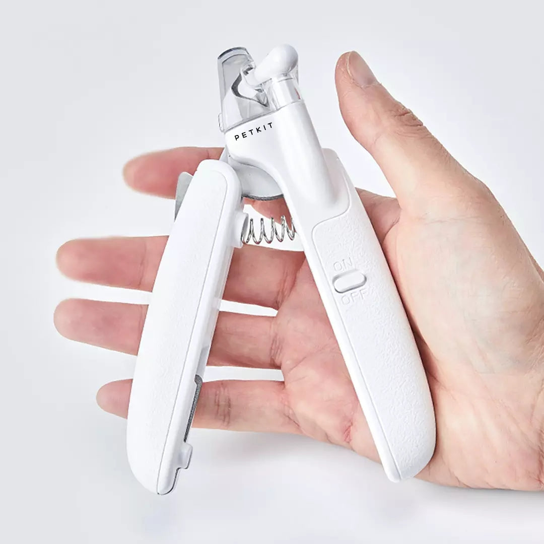Professional Pet Nail Clipper Scissors With LED Nail Trimmer