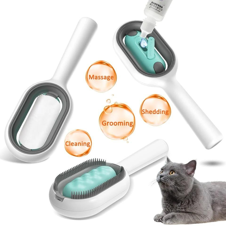 Pet Dematting Grooming Brush Hair Remover Comb