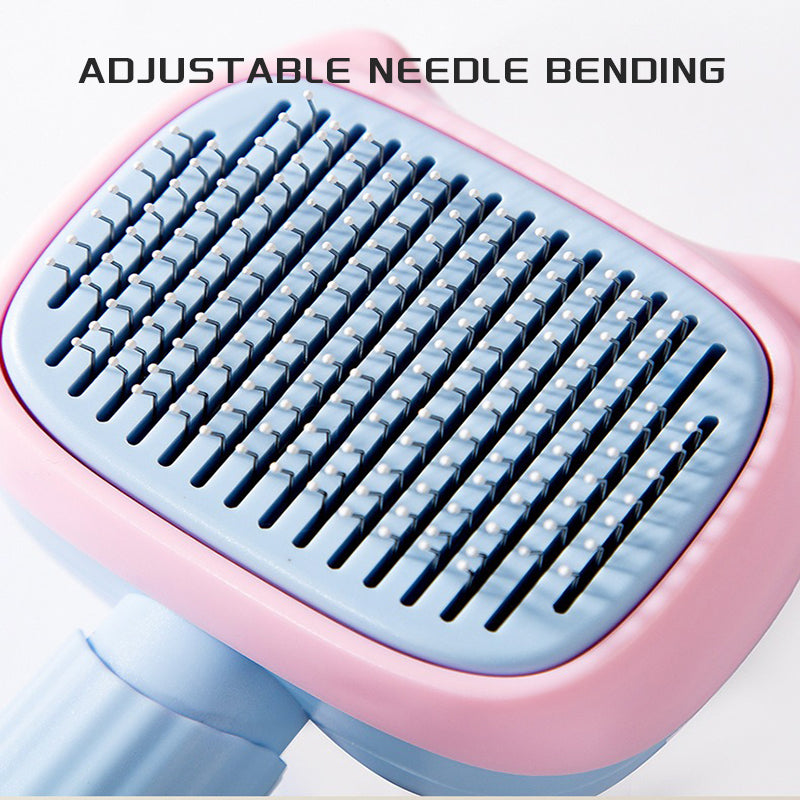 Pet Deshedding Brush Dematting Comb Hair Grooming Tool
