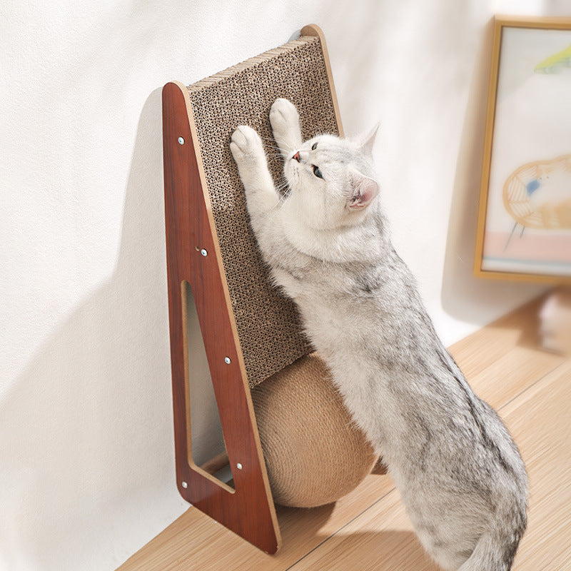 Pet Corrugated Paper Cat Scratching Toy