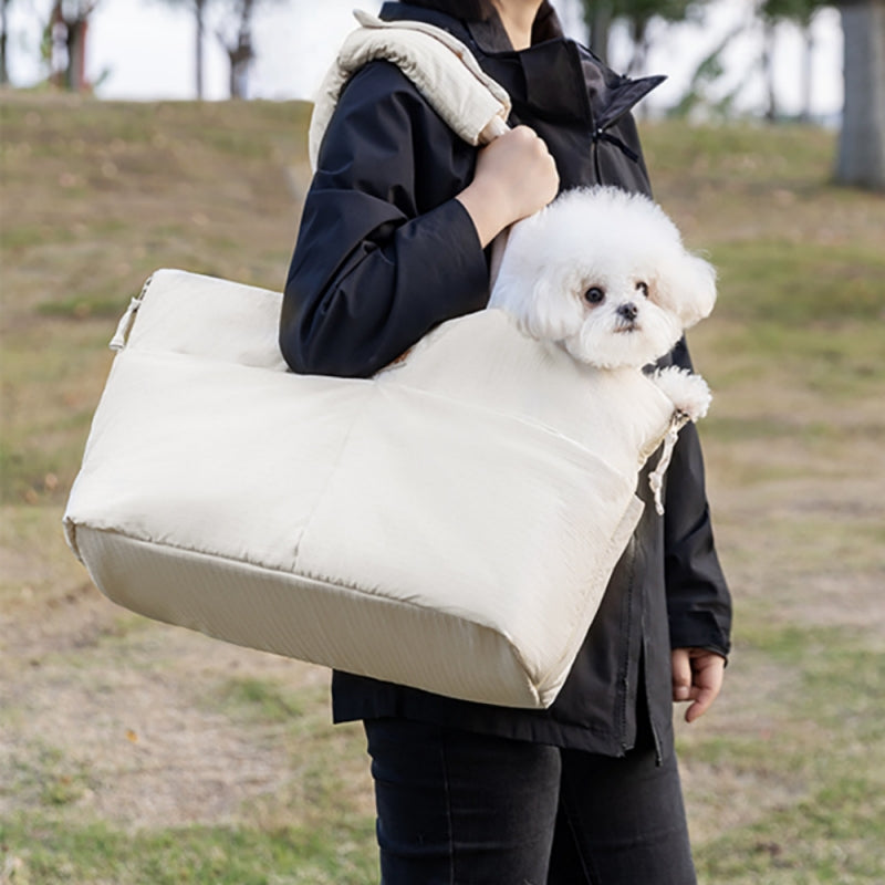 Adjustable Pet Car Seat Carrier With Safety Leash