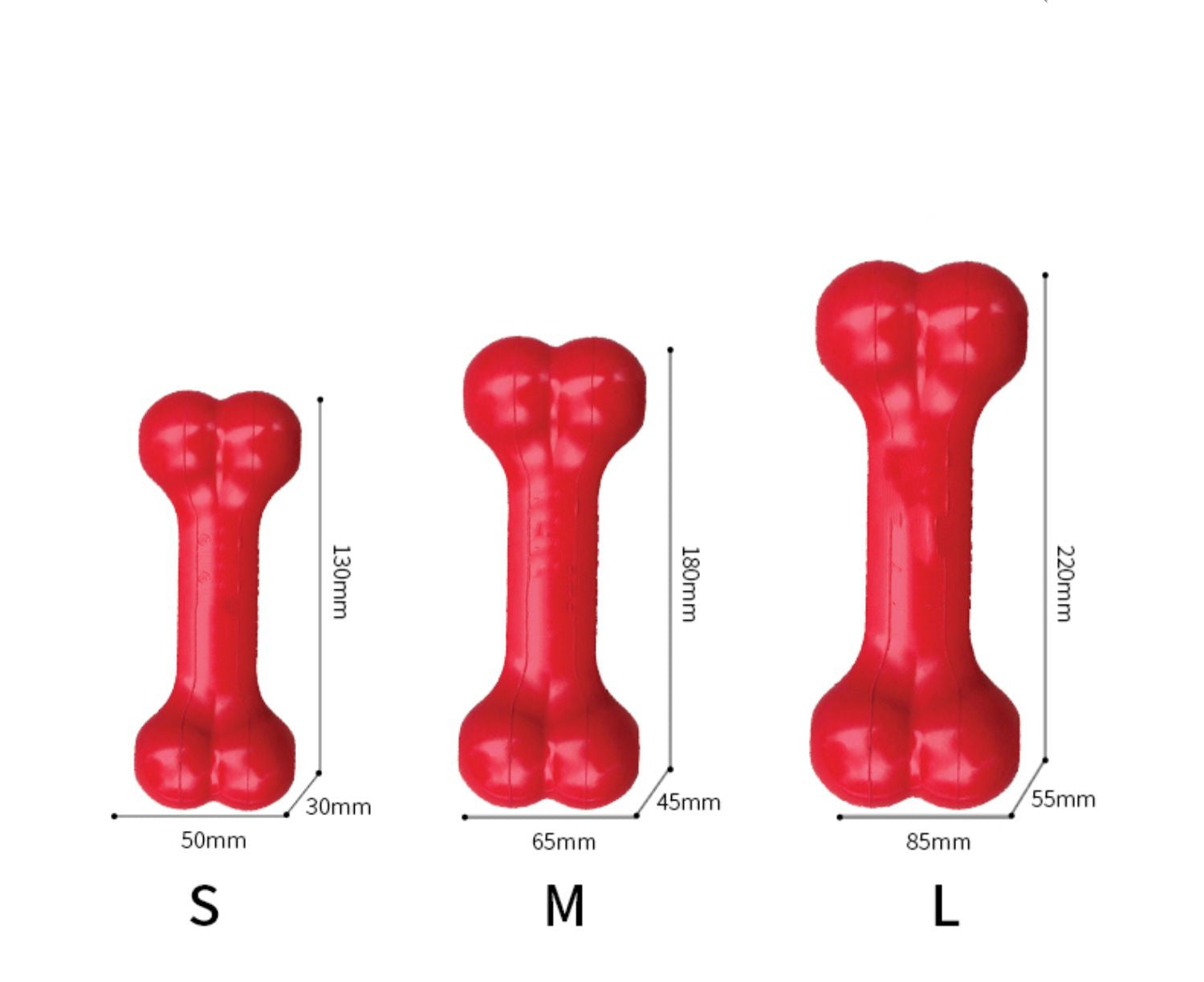 Bite-Resistant Rubber Chew Toy