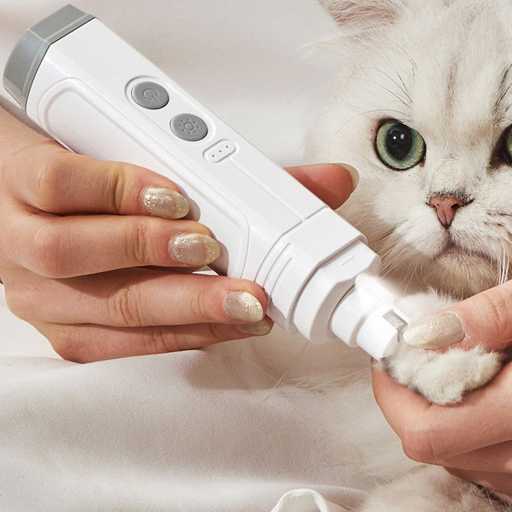 High-Power Automatic Pet Nail Trimmer Double Lamp Device