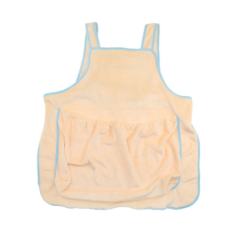 Portable Pet Carrier Apron Plush Travel Pouch