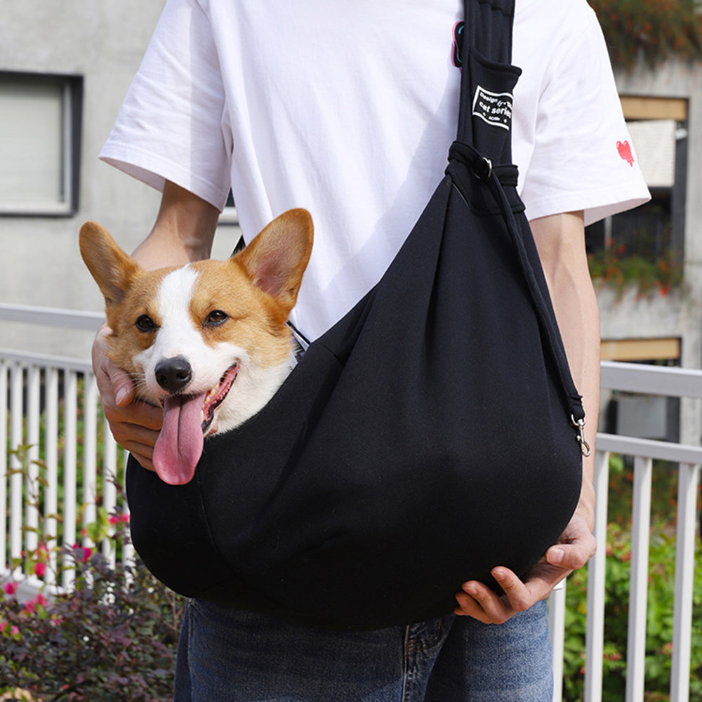 Portable Pet Carrier Bag Comfortable Shoulder Sling Tote