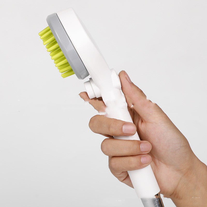 Pet Bath Massage Comb Grooming Cleaning Brush