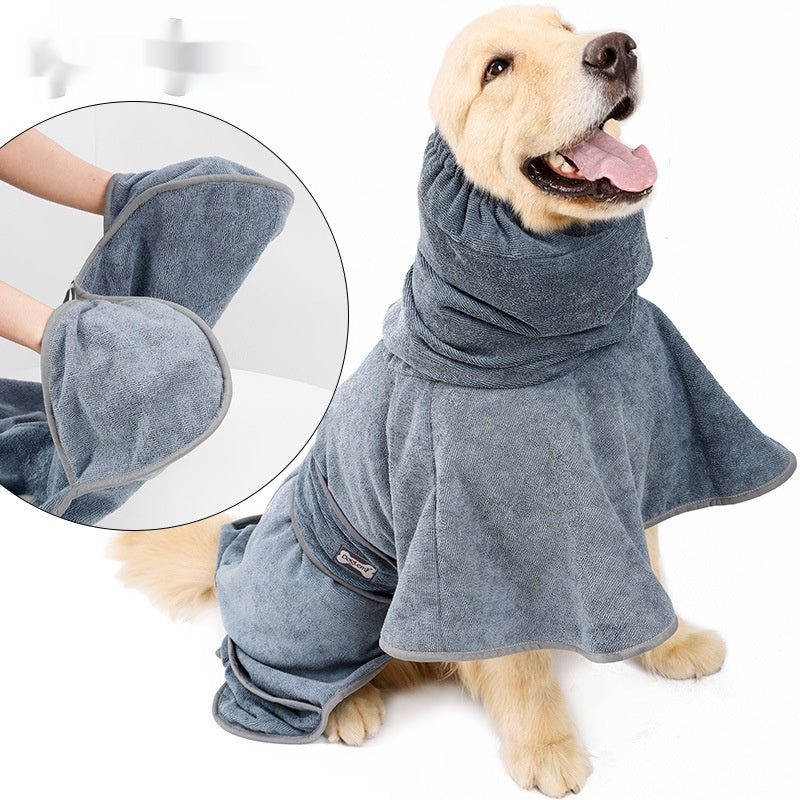 Pet Cotton Quick-Dry Absorbent Bath Towel