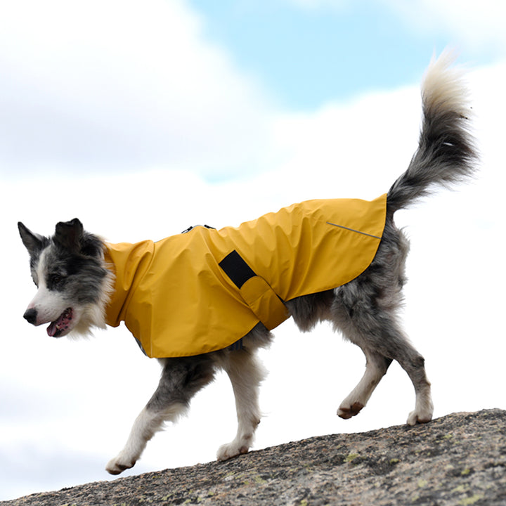 Waterproof Windproof Pet Shell Jacket Raincoat