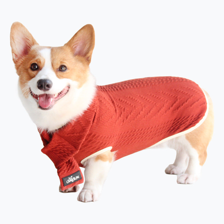 Vintage Twist Pet Knit Sweater