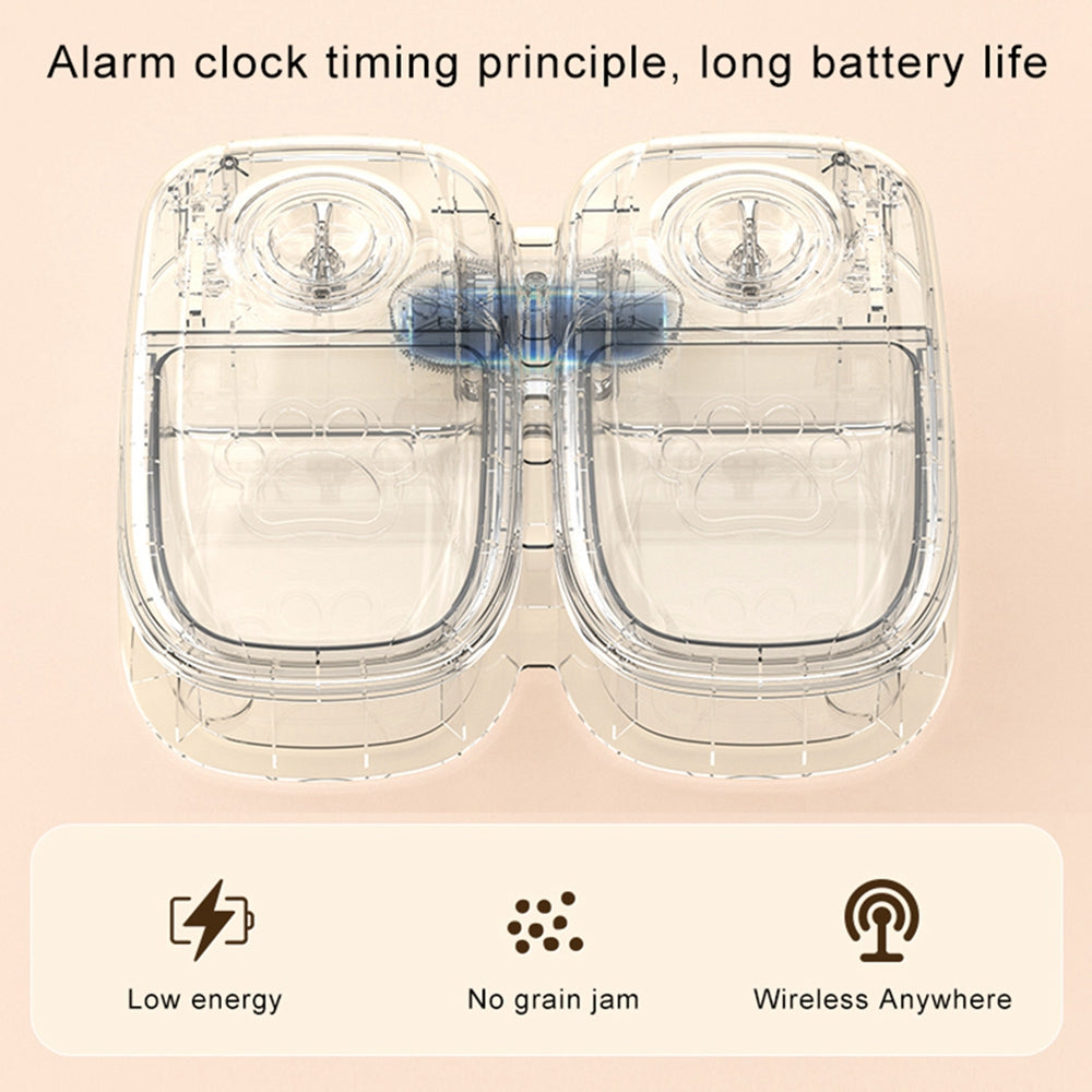 Automatic Smart Pet Feeder Food Dispenser With Timer